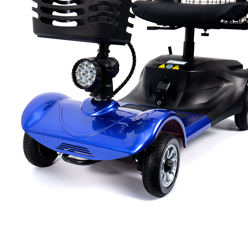 YL-08S Wytrzymała, składana hulajnoga mobilna z 4 kołami i możliwością wznoszenia się pod kątem 12°