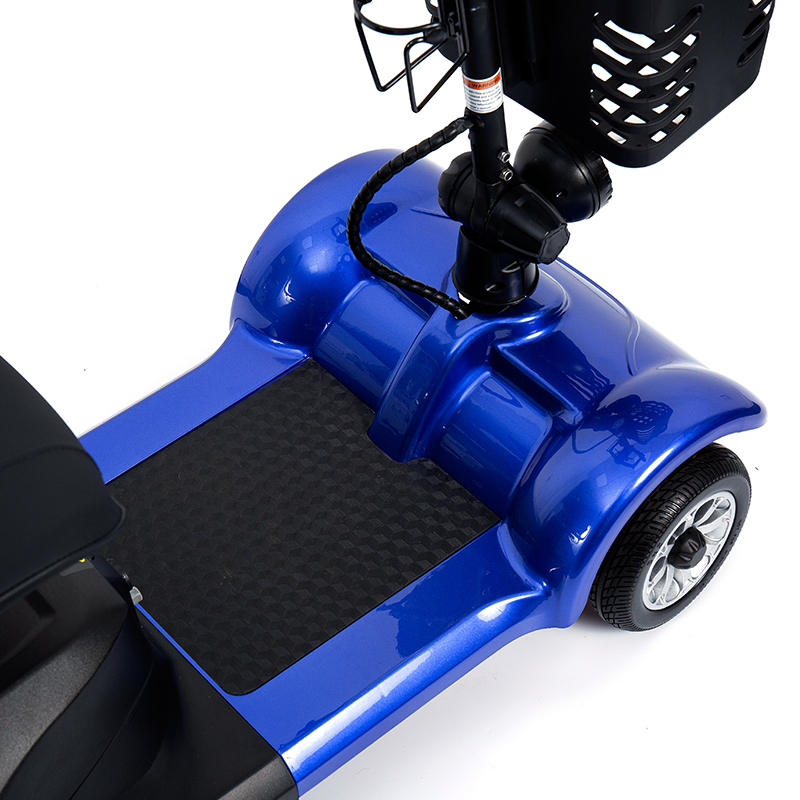 YL-08S Wytrzymała, składana hulajnoga mobilna z 4 kołami i możliwością wznoszenia się pod kątem 12°