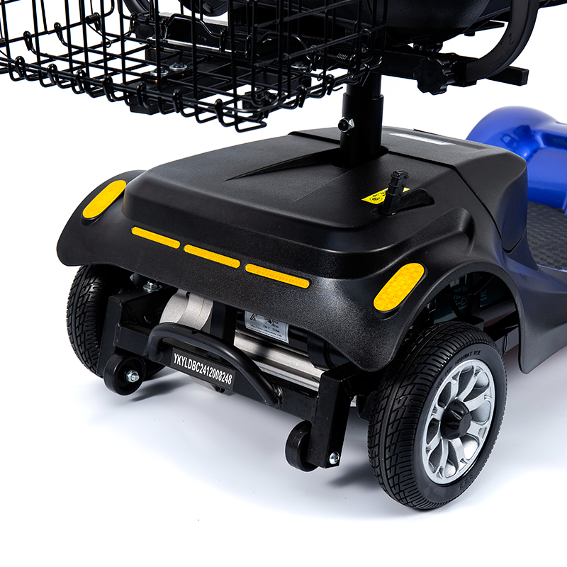 YL-08S Wytrzymała, składana hulajnoga mobilna z 4 kołami i możliwością wznoszenia się pod kątem 12°