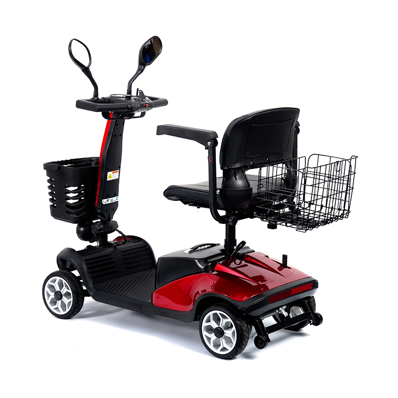 YL-07T 4-kołowy, przenośny, składany skuter elektryczny z napędem elektrycznym