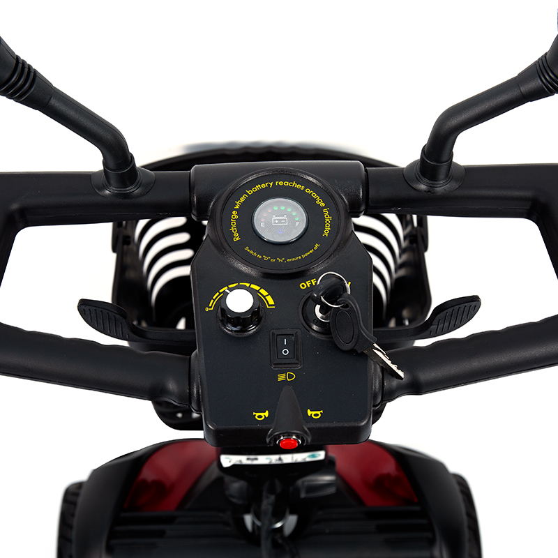 YL-07T 4-kołowy, przenośny, składany skuter elektryczny z napędem elektrycznym