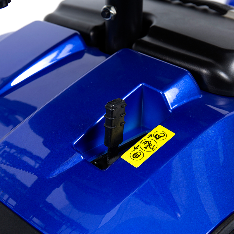 YL-09B Składana, lekka hulajnoga mobilna z 4 kołami i koszem