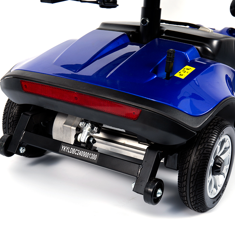 YL-09B Składana, lekka hulajnoga mobilna z 4 kołami i koszem