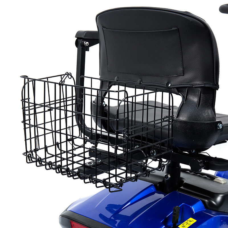 YL-09B Składana, lekka hulajnoga mobilna z 4 kołami i koszem