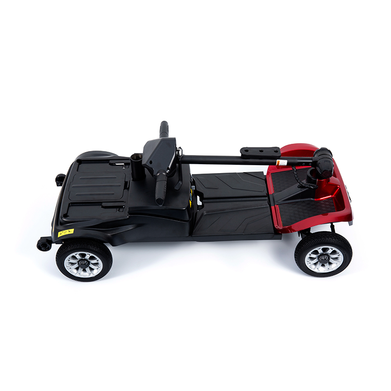 YL-02 Lekka 4-kołowa hulajnoga dla seniorów z obrotowym siedziskiem o 360°