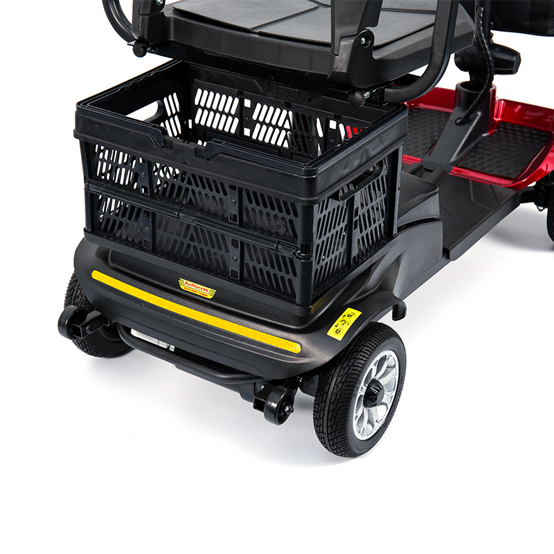 YL-02 Lekka 4-kołowa hulajnoga dla seniorów z obrotowym siedziskiem o 360°