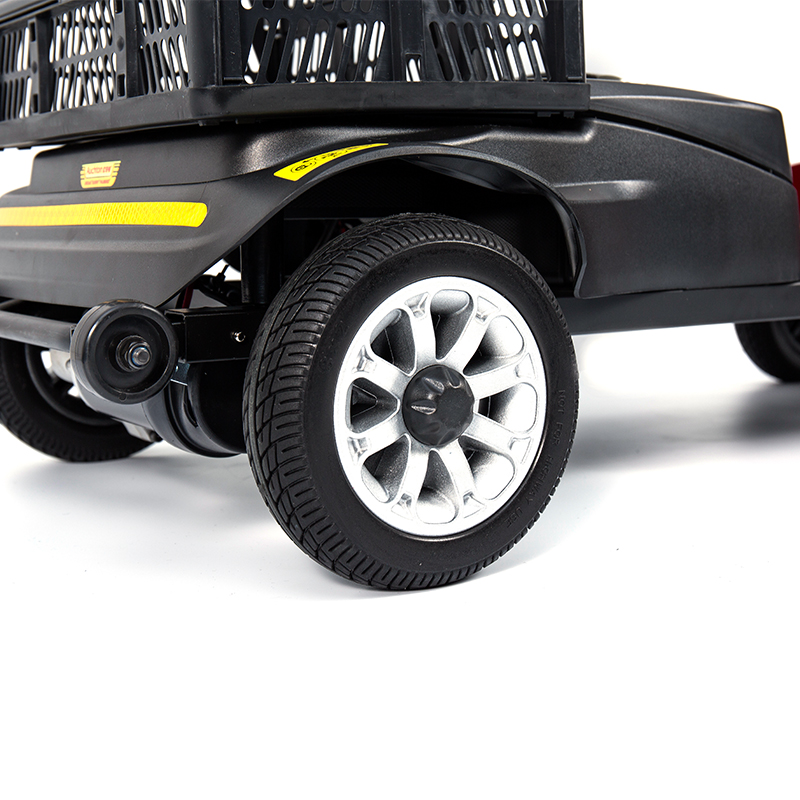 YL-02 Lekka 4-kołowa hulajnoga dla seniorów z obrotowym siedziskiem o 360°