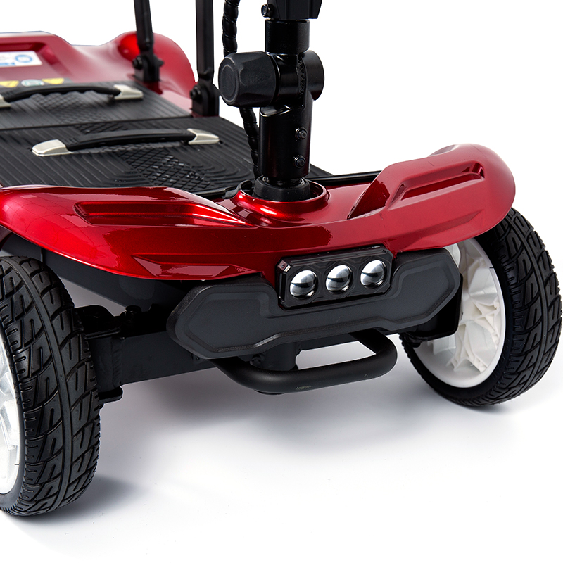 YL-985 4-kołowy składany elektryczny skuter transportowy zasilany akumulatorowo