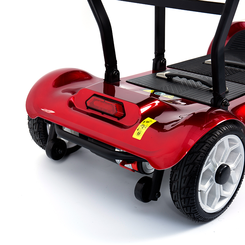 YL-985 4-kołowy składany elektryczny skuter transportowy zasilany akumulatorowo