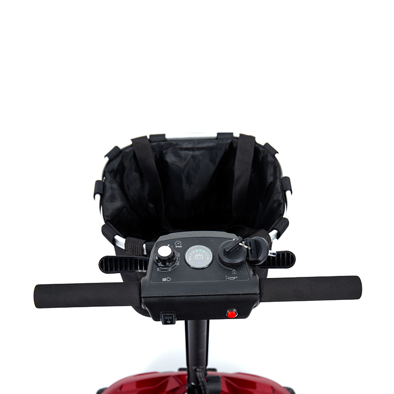 YL-985 4-kołowy składany elektryczny skuter transportowy zasilany akumulatorowo