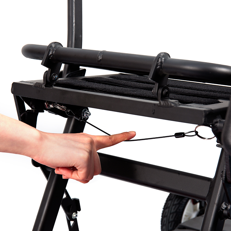 YL-211 4-kołowa turystyczna hulajnoga elektryczna dla seniorów z reflektorem LED i koszykiem