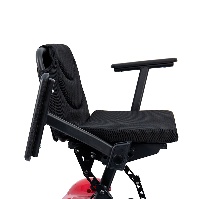 YL-211 4-kołowa turystyczna hulajnoga elektryczna dla seniorów z reflektorem LED i koszykiem