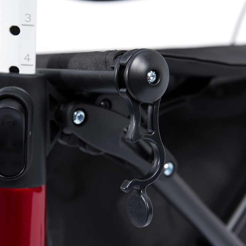 Lekki wózek HES-R306 – składany, koła TPR, regulowany, udźwig 150 kg