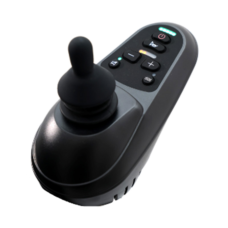 Ręczny składany elektryczny wózek inwalidzki ze stopu aluminium YL-9001